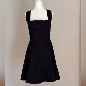 STAUD Mini Theresa Dress Black